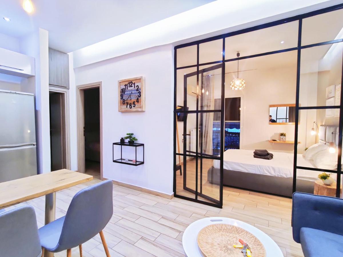 אתונה Wsd Luxury Stylish 2Bedroom Apartment With Blacony 1' To Metro מראה חיצוני תמונה